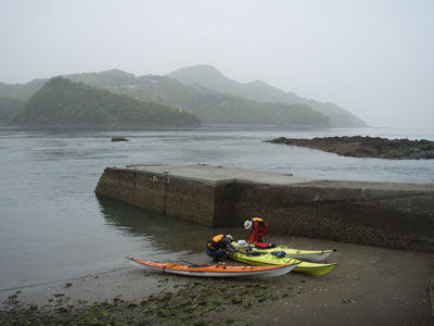 シーカヤック 潮流の長島海峡